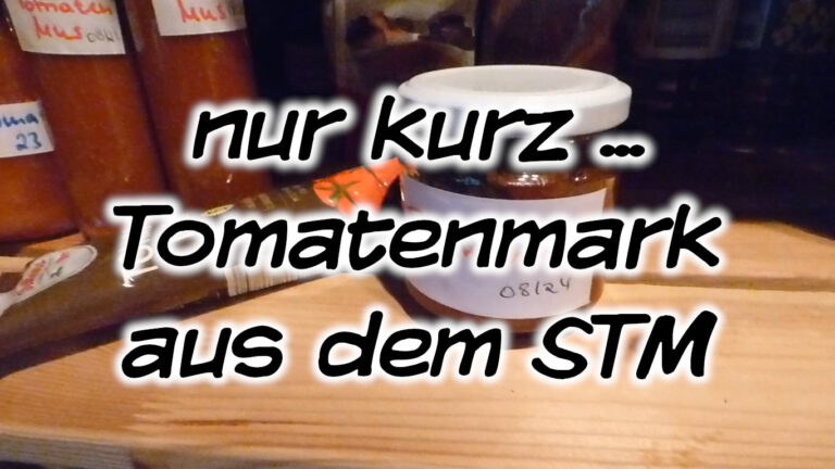 Tomatenmark aus dem STM