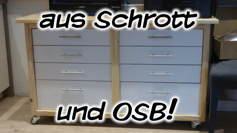 Schubladen-Roll-Anrichte … mal anders